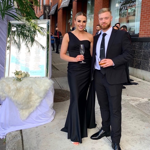 Black Bridesmaid Dress - Picture 9 of 10